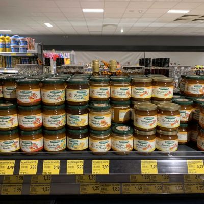 Gelee, Honig und Konfitüre